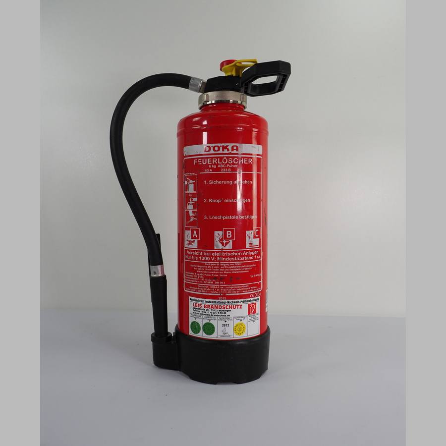 Feuerlöscher ABC Pulverlöscher 6 kg