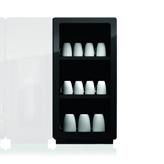 Franke Tassenwärmer A-Serie - Black Line Edition