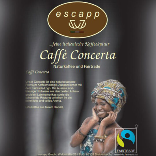 Caffé Concerta Naturkaffee & Fairtrade, 1 kg