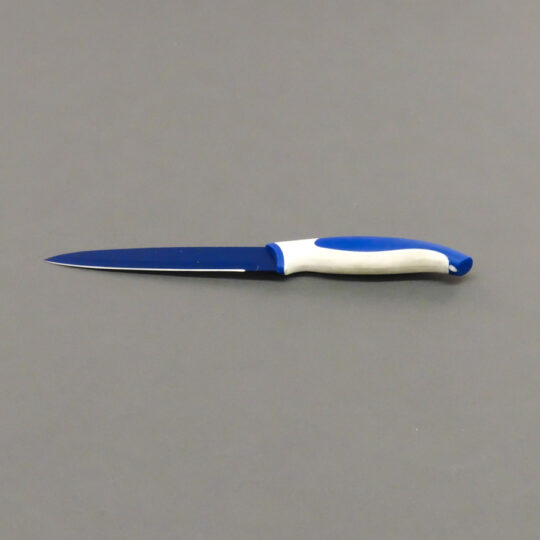 Küchenmesser blau, 125 mm